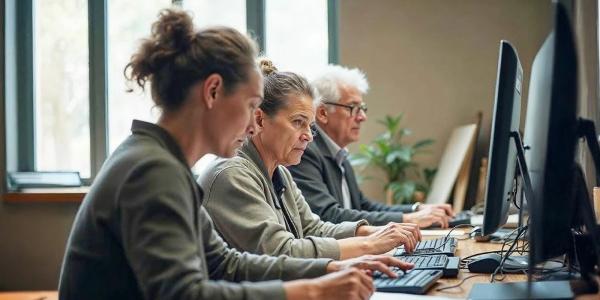 Envejecimiento del mercado laboral español