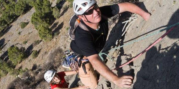 Así es el escalador Miguel Ángel Gavilán