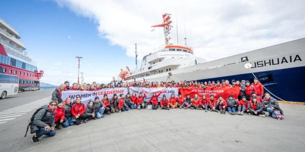 La expedición femenina a la Antártida