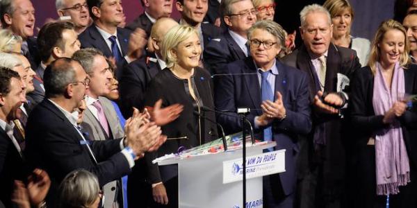 El partido de extrema derecha de Marine Le Pen