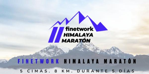 Cartel anunciador del Finetwork Himalaya Maratón / Vanquish