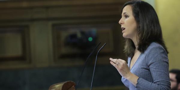 La ministra de Derechos Sociales, Ione Belarra.EFE