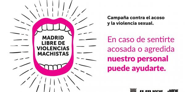 Esta nueva campaña actualiza la existente hasta ahora, ‘Madrid libre de violencias machistas’.