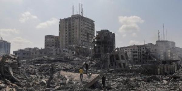Ruinas en Gaza 