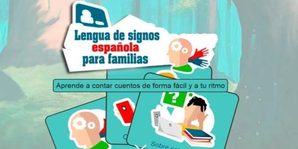 Web que permite a las familias con menores sordos, contar cuentos infantiles 