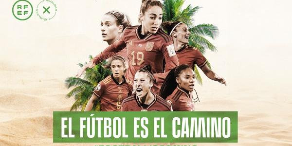 Cartel de la campaña ‘Football is the way
