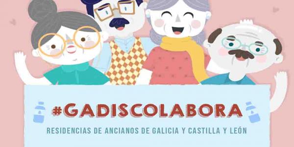 GADIS ha colaborado con las residencias de ancianos de Galicia y Castilla - León