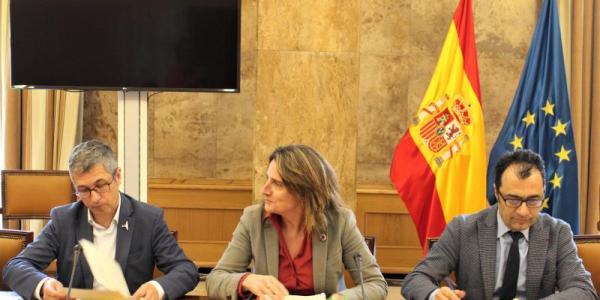 Ribera presidió hoy una reunión del Consejo Asesor de Medio Ambiente | Foto: MITERD