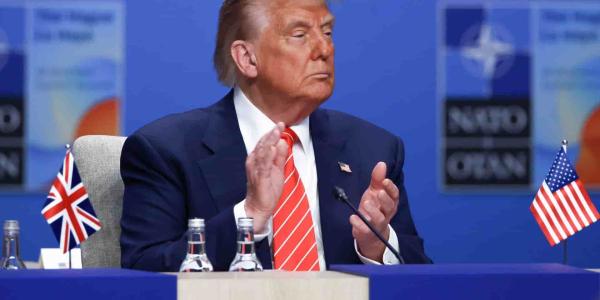 Imagen de Trump/El Independiente Trump exige gasto en defensa a España