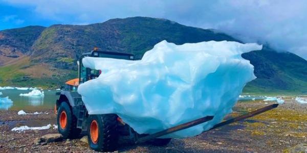 El iceberg de más de 15.000 kilos