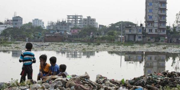 Crecidas de los ríos en Bangladesh