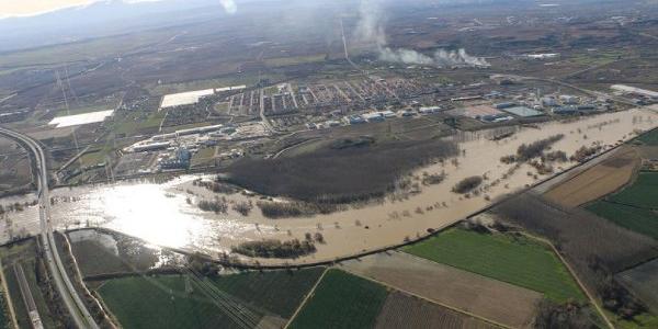 Inundaciones del tramo medio del Ebro