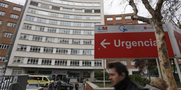 Fachada principal Hospital Jimenez Díaz de Madrid 