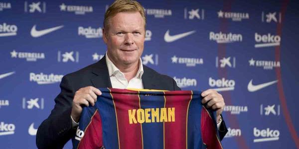 Ronald Koeman, presentado como entrenador del Barça 