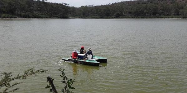 Así es el lago que contiene metano en grandes cantidades