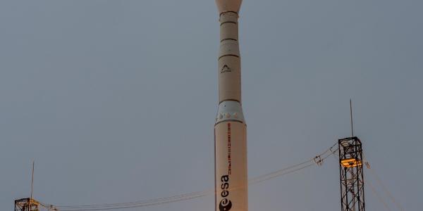 Despegue de cohete Vega-C