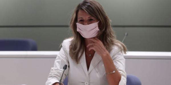 La ministra de Trabajo Yolanda Díaz. RODRIGO JIMÉNEZ / EFE