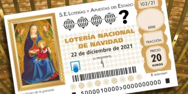 Décimo de Lotería de Navidad