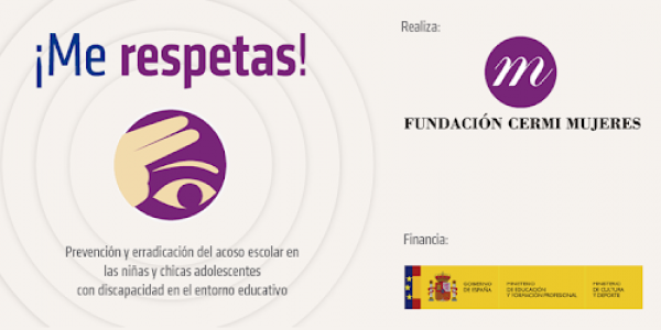 Fundación Cermi Mujeres lanza la App 'Me Respetas' contra el acoso escolar hacia las niñas con discapacidad.