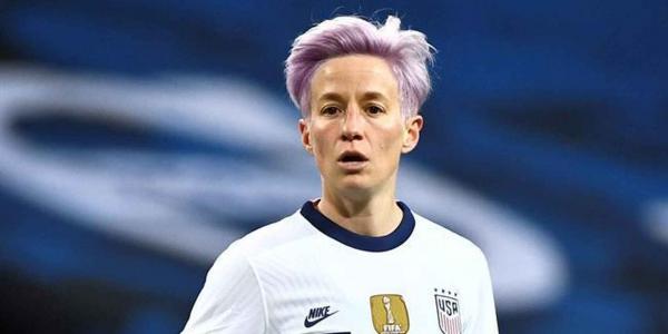 Megan Rapinoe, en un partido de la selección de Estados Unidos de fútbol femenino EFE