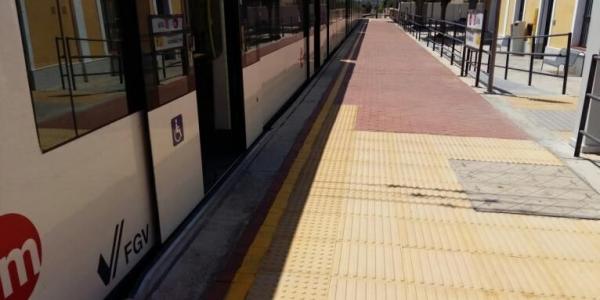 Metrovalencia hace más accesible su estación de Llíria