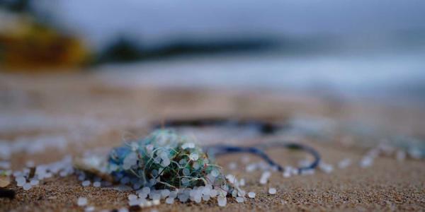 Microplásticos en playas
