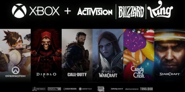 Microsoft compra la firma de videojuegos Activision Blizzard/Xbox