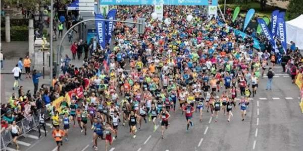 Imágenes de archivo de un Movistar Medio Maratón