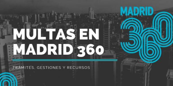 Infografía Multas en Madrid 360