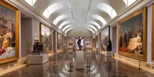 Sala de exposiciones del Museo del Prado
