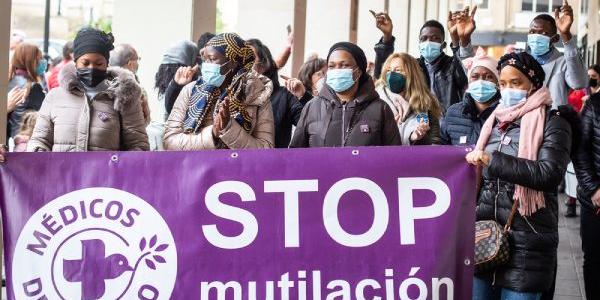 Manifestaciones en contra de la Mutilación Genital Femenina