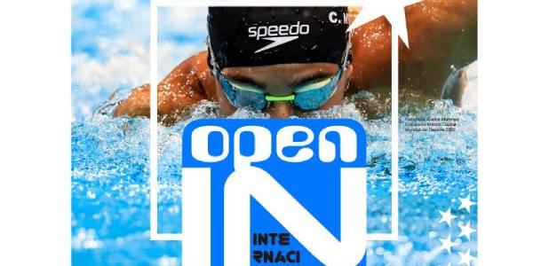 Cartel Liga AXA de natación paralímpica