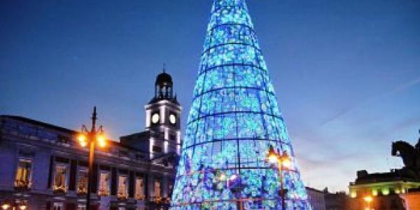 Iluminación de Navidad en Madrid/Mirador Madrid