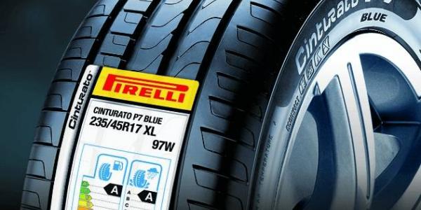 Neumático de la marca Pirelli