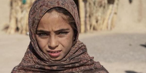 Una niña afgana