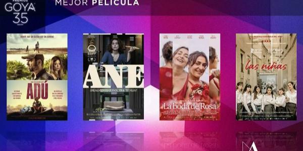 Nominaciones Premios Goya a Mejor Película 2021 / Servimedia