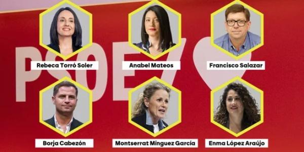 Así queda la nueva cúpula del PSOE