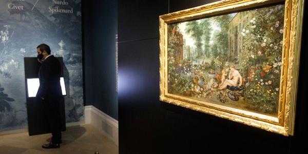 El Olfato, cuadro de Brueghel y Rubens.