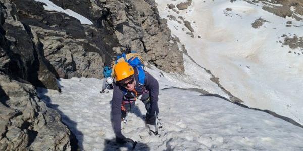 Antonio Hermoso, escalador ostomizado