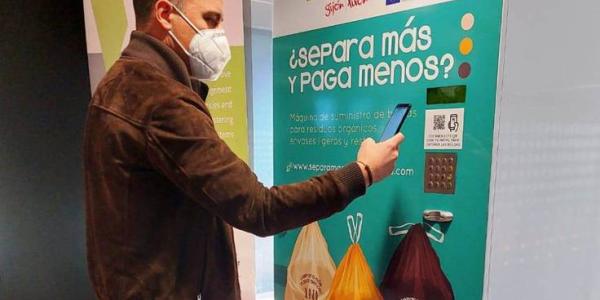 Sistema de pago en Gijón por generar residuos