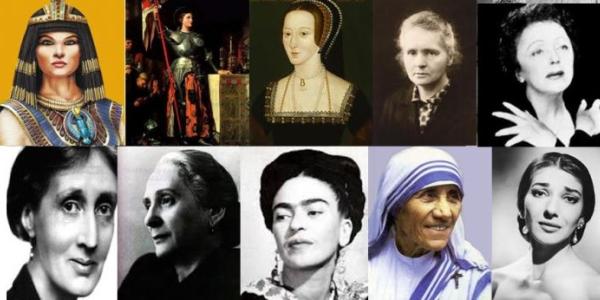 Mujeres que marcaron -y cambiaron- la Historia
