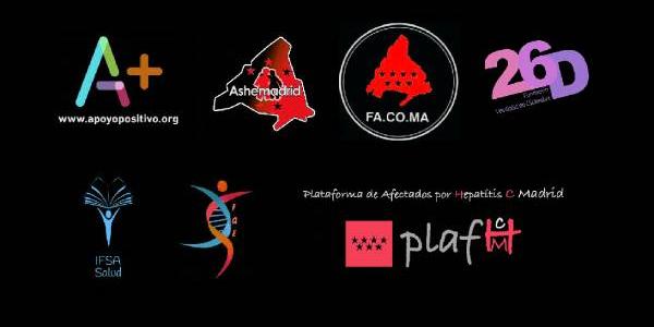 Logotipos de las asociaciones de pacientes que forman esta Plataforma