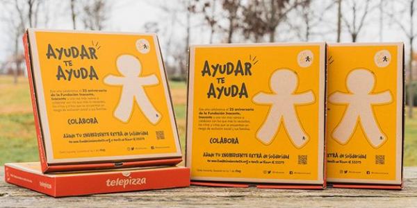 Cajas Telepizza y Fundación Inocente, Inocente contra la pobreza infantil
