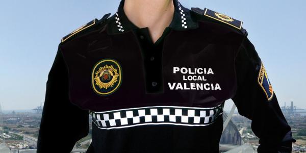 Agente de la policía local valenciana 