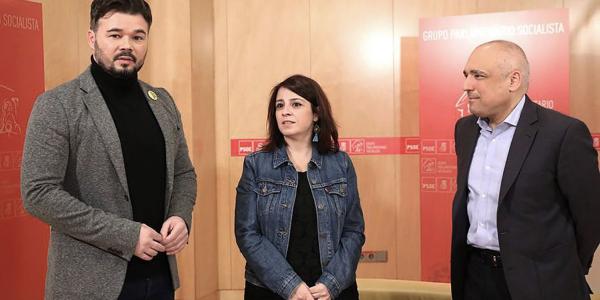 El Consejo nacional de ERC ha votado hoy a favor del pacto alcanzado entre la cúpula del partido y el PSOE.