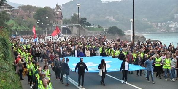 Manifestación por los presos de ETA