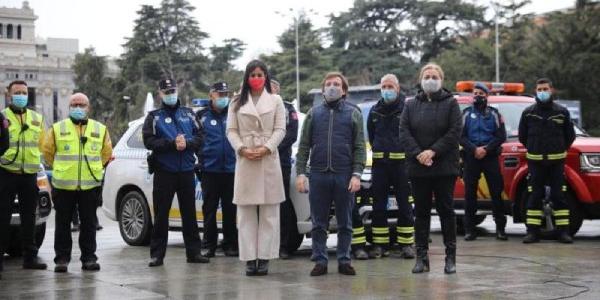 El alcalde y la vicealcaldesa de Madrid en un acto en Madrid