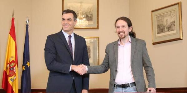 Pedro Sánchez y Pablo Iglesias / Servimedia