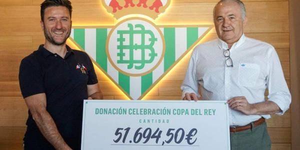 Donativo del Real Betis para los refugiados