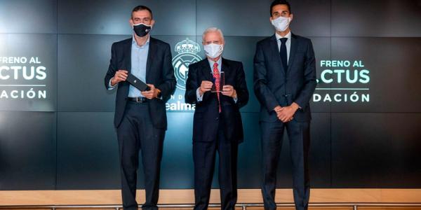 El Real Madrid y la Fundación Freno al Ictus frenan un acuerdo de colaboración